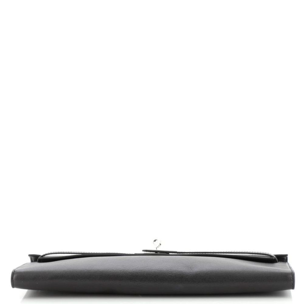 Hermes Kelly Cut Pochette Evercolor Black - Picture 5 of 7
